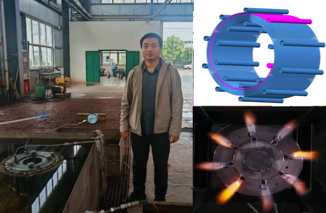 氦加热器实验点火照片与毛红威.jpg 氦加热器实验点火照片与毛红威.jpg